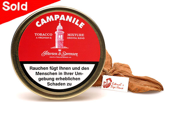 Petersen & Srensen Campanile Pipe tobacco 50g Tin